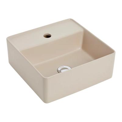JOHNSON SUISSE VENEZIA SQUARE 1TH COUNTER TOP BASIN WHITE 350MM