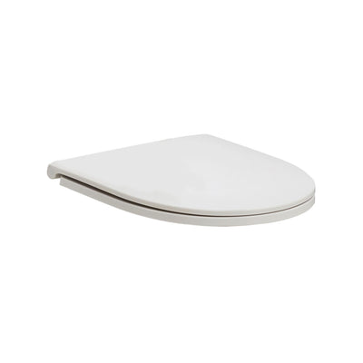 JOHNSON SUISSE EMILIA SLIM TOILET SEAT WHITE