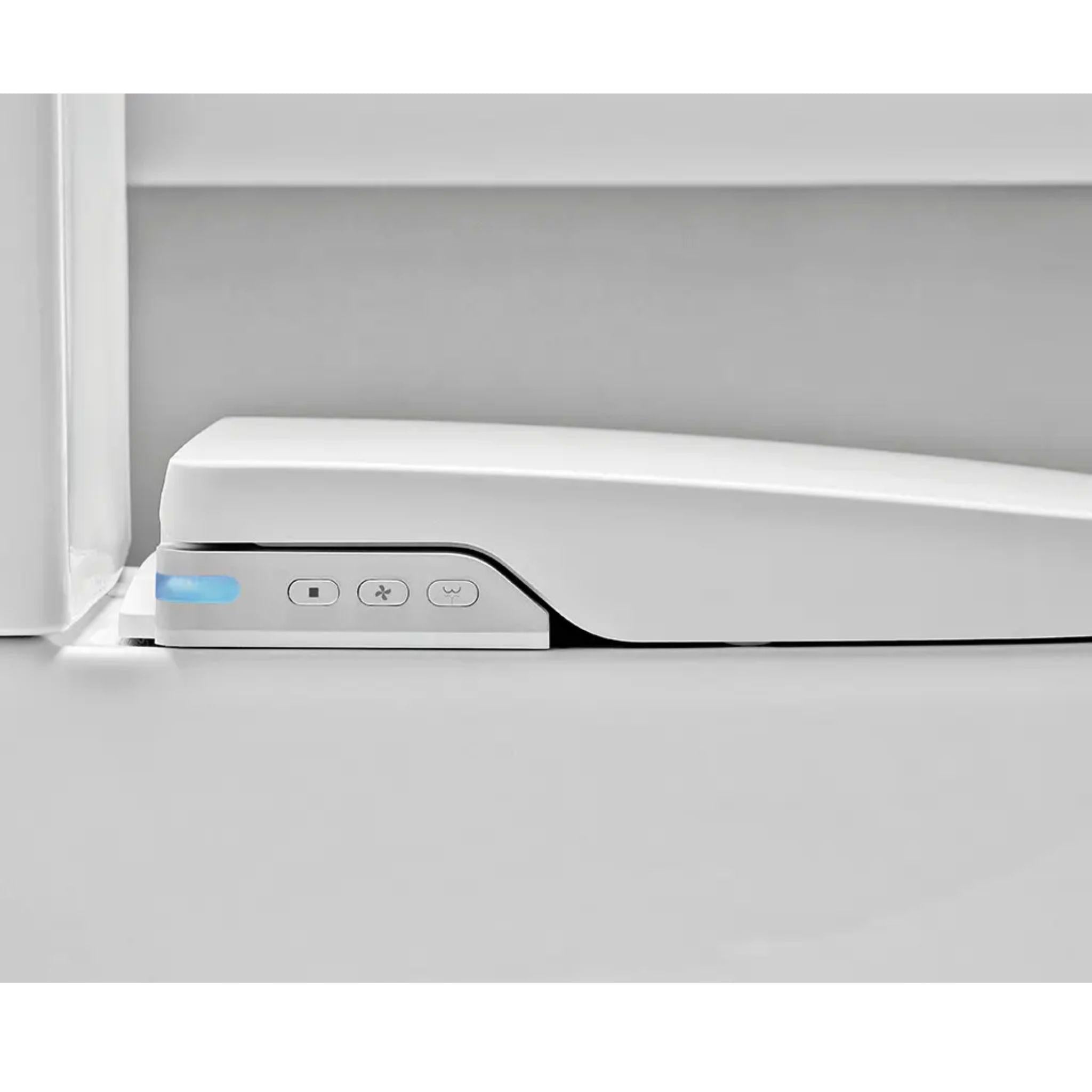 JOHNSON SUISSE LISTO BTW RIMLESS SMART TOILET SUITE W/ REMOTE CONTROL GLOSS WHITE