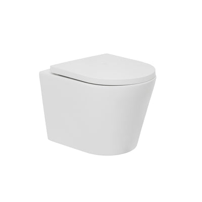 JOHNSON SUISSE VENEZIA WALL HUNG RIMLESS PAN TOILET WHITE