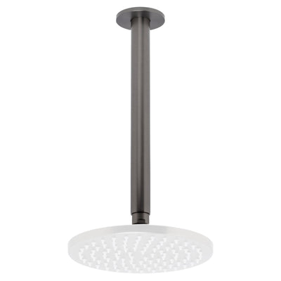 JOHNSON SUISSE VENEZIA CEILING SHOWER ARM 300MM GUN METAL