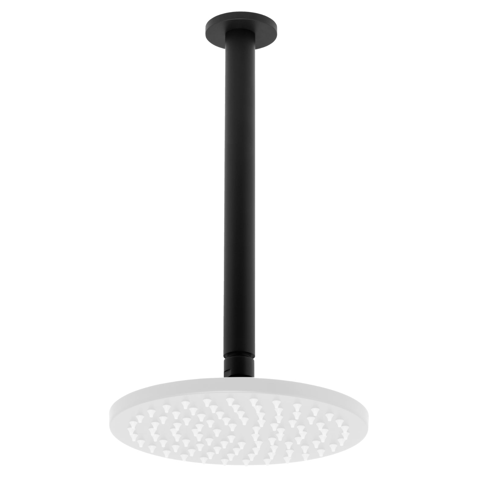 JOHNSON SUISSE VENEZIA CEILING SHOWER ARM 300MM MATTE BLACK