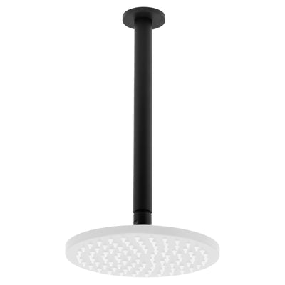 JOHNSON SUISSE VENEZIA CEILING SHOWER ARM 300MM MATTE BLACK