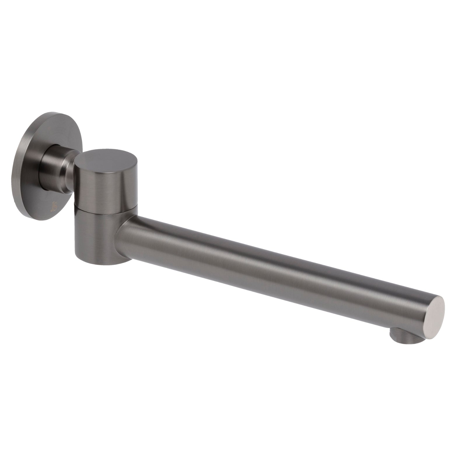 JOHNSON SUISSE VENEZIA SWIVEL BATH SPOUT 242MM GUN METAL
