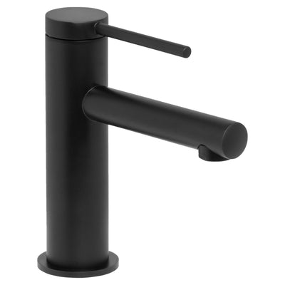 JOHNSON SUISSE VENEZIA LEAD FREE BASIN MIXER 158MM MATTE BLACK