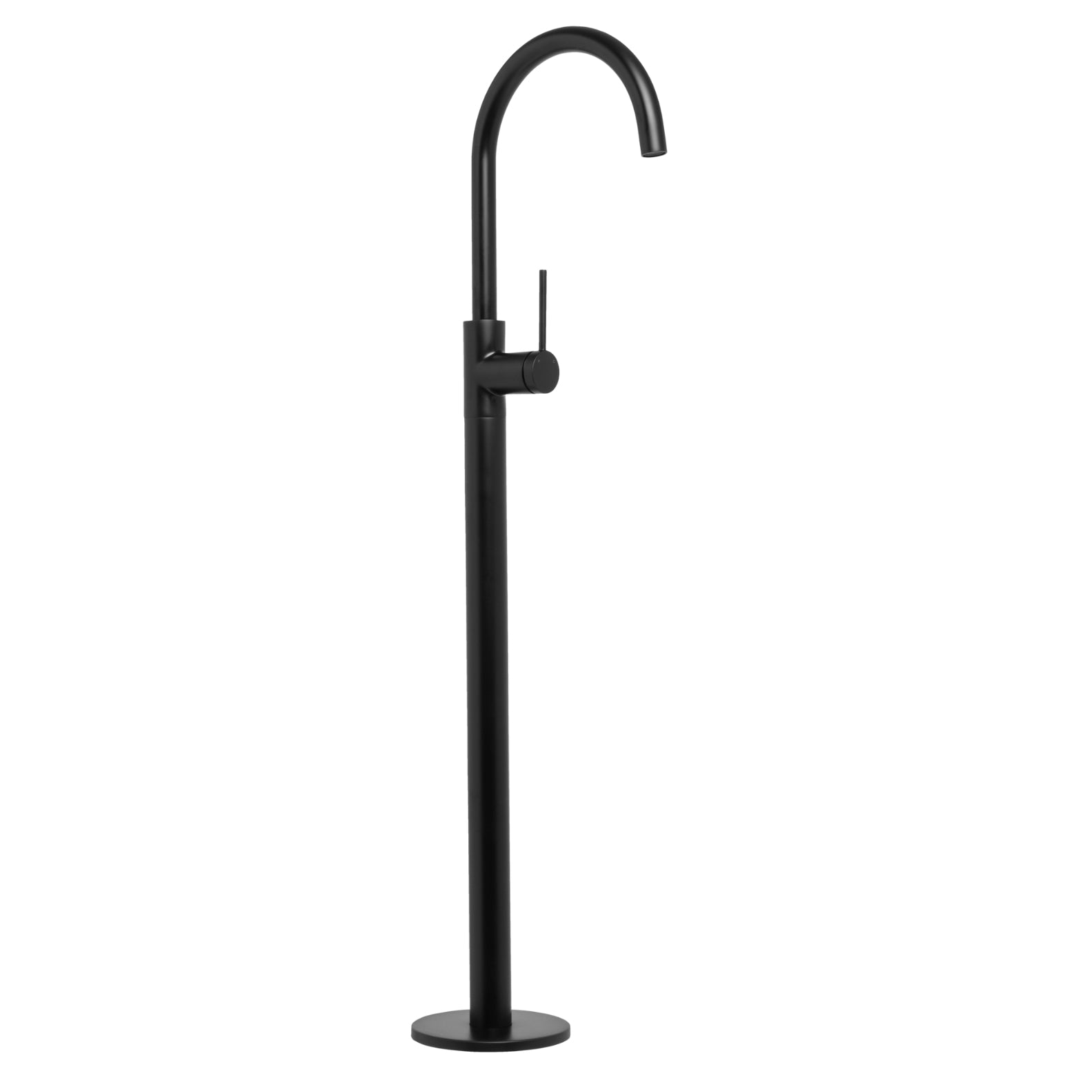 JOHNSON SUISSE VENEZIA FREESTANDING BATH FILLER 987MM MATTE BLACK