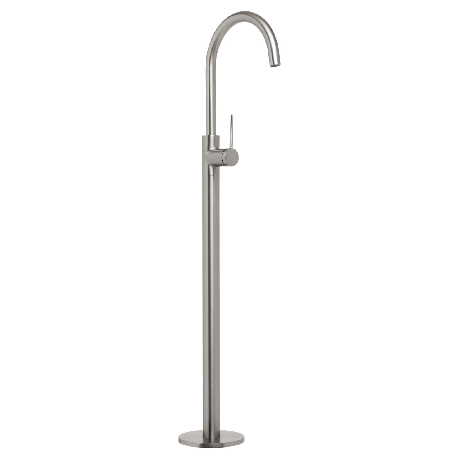 JOHNSON SUISSE VENEZIA FREESTANDING BATH FILLER 987MM BRUSHED NICKEL