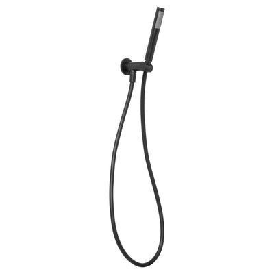 JOHNSON SUISSE VENEZIA HAND SHOWER WITH WALL BRACKET 185MM MATTE BLACK