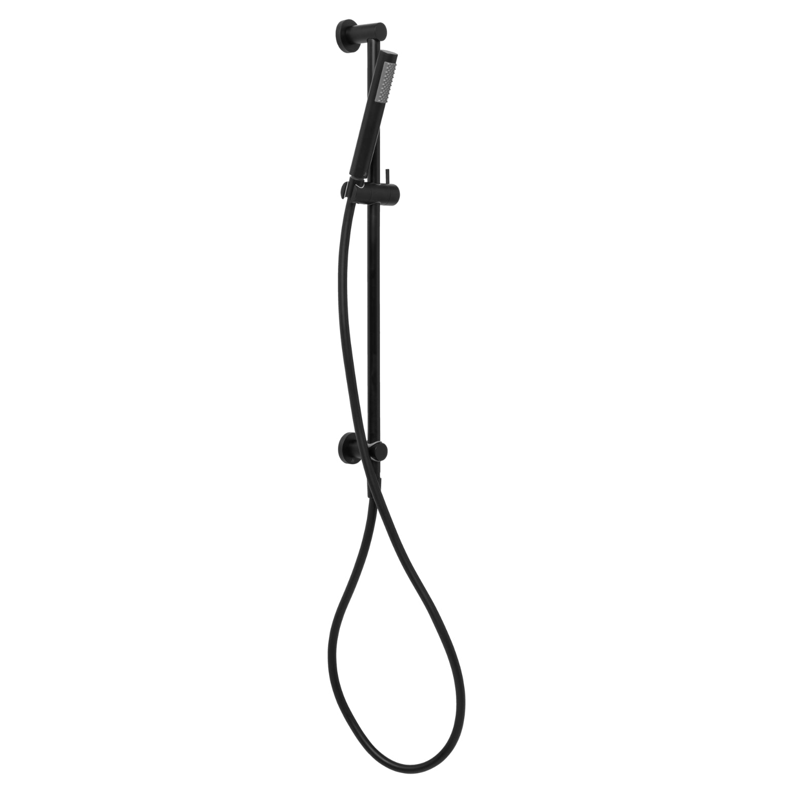 JOHNSON SUISSE VENEZIA RAIL SHOWER 620MM MATTE BLACK