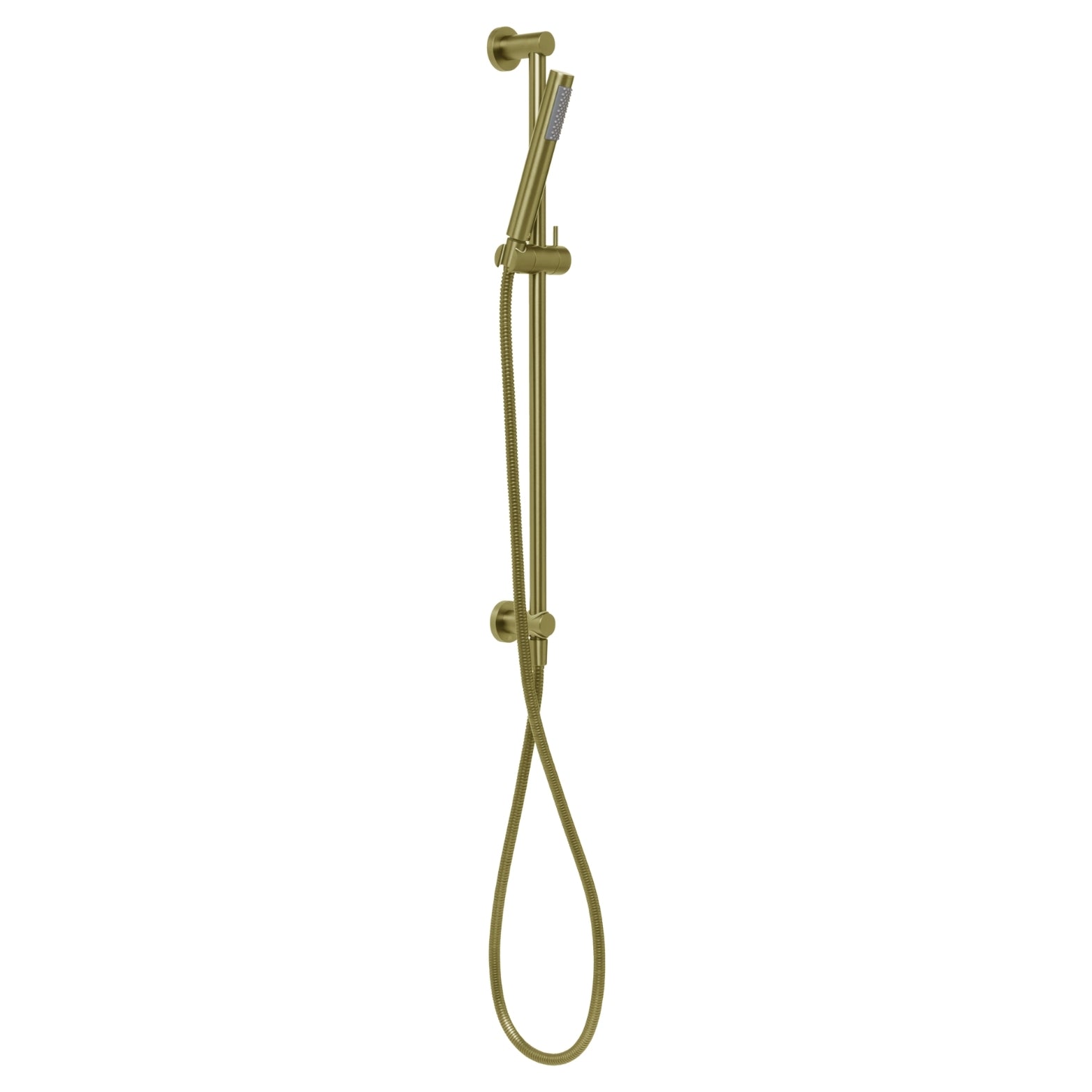 JOHNSON SUISSE VENEZIA RAIL SHOWER 620MM BRUSHED BRASS