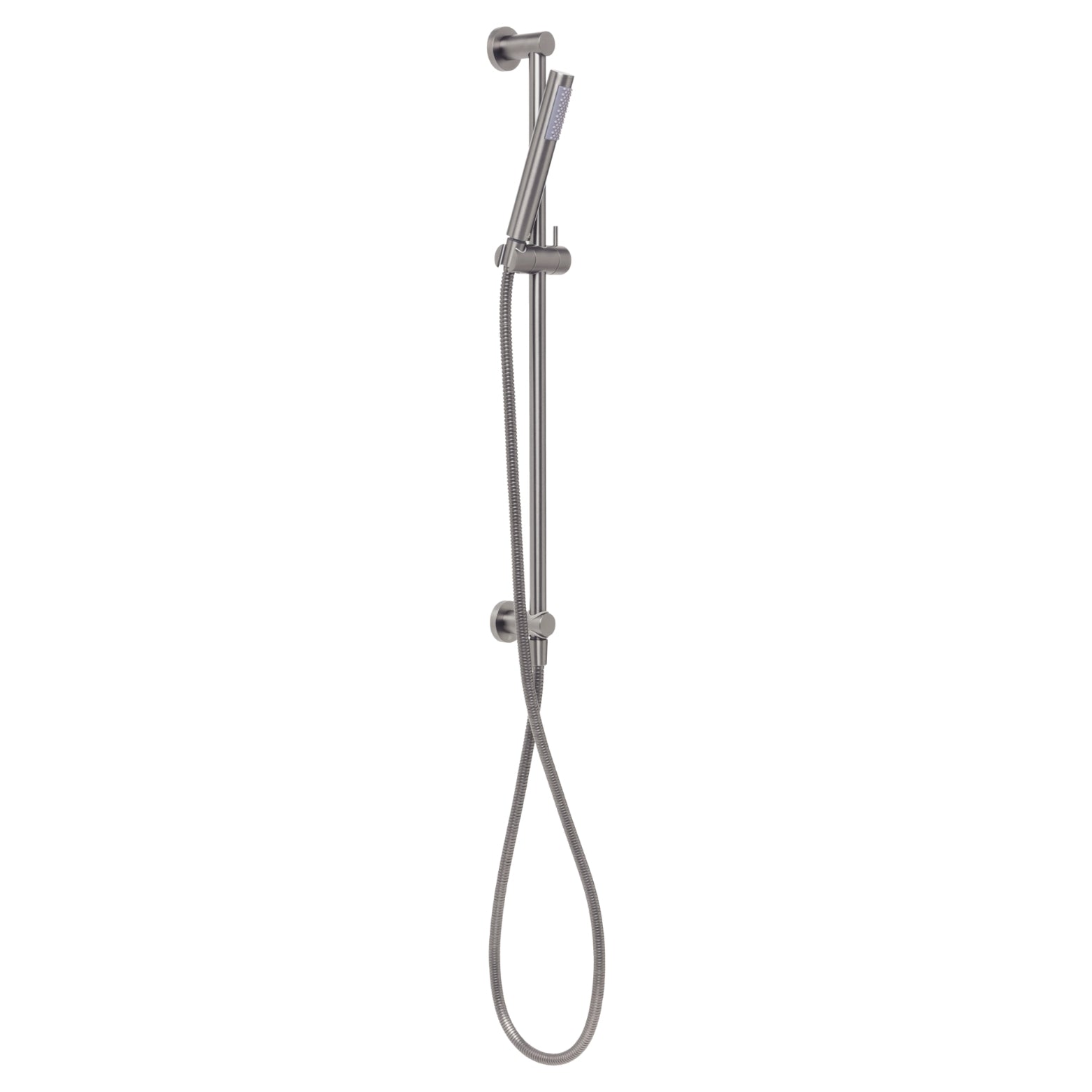 JOHNSON SUISSE VENEZIA RAIL SHOWER 620MM BRUSHED NICKEL
