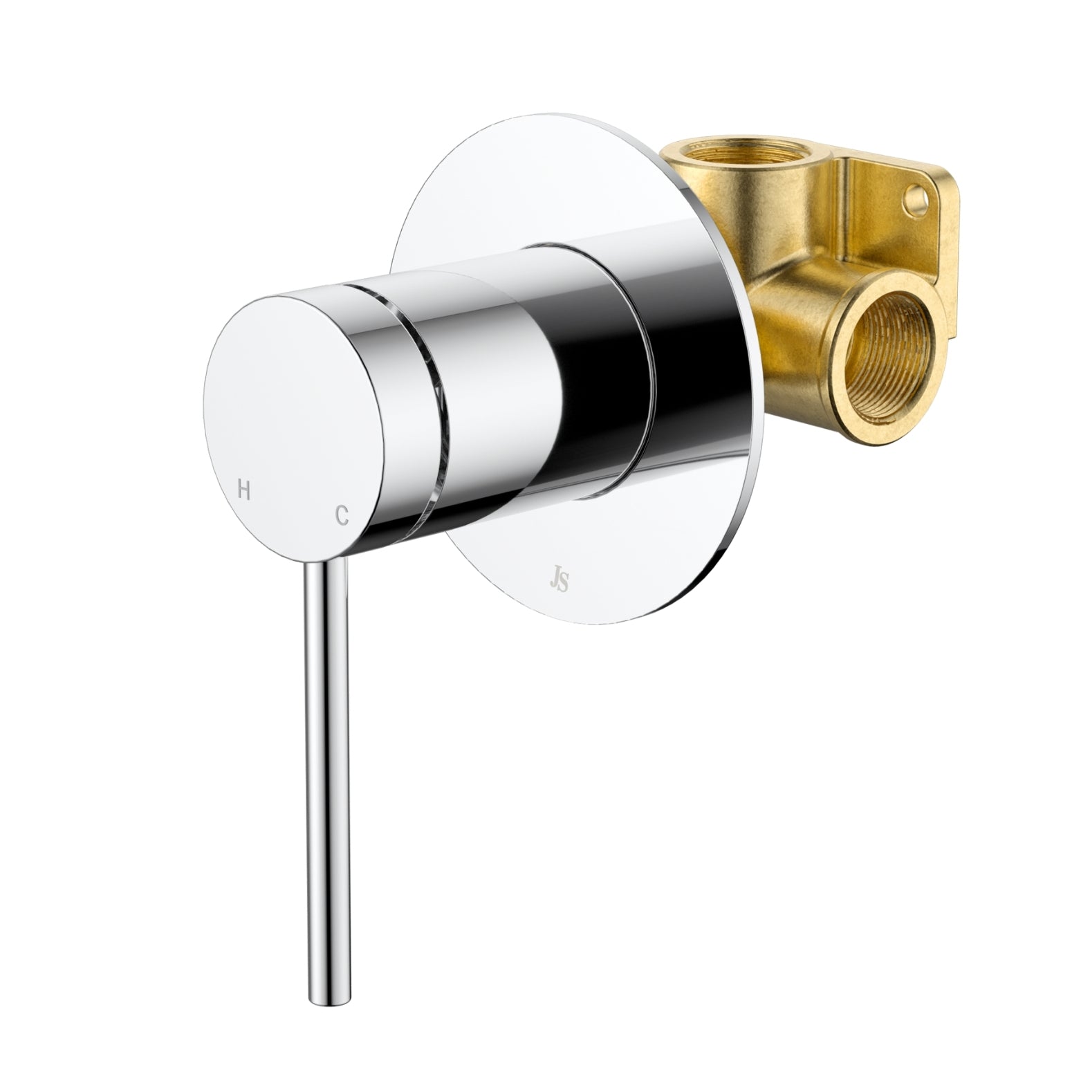 JOHNSON SUISSE VENEZIA SHOWER MIXER COMPLETE KIT CHROME