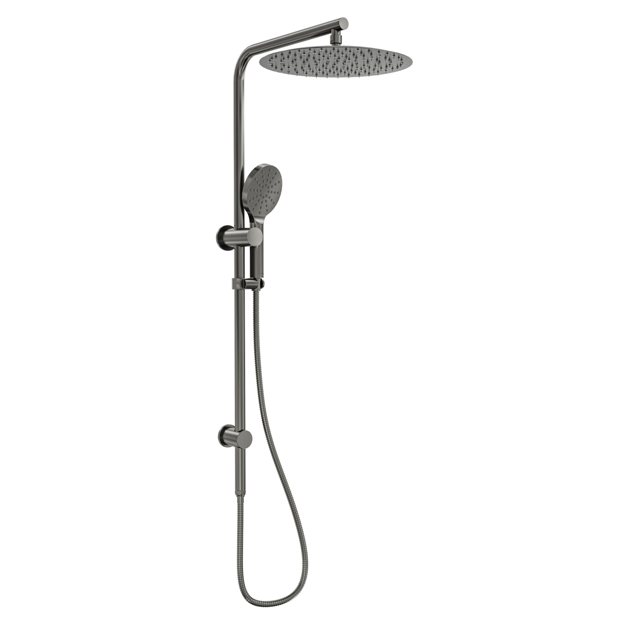 LINSOL SOULJET TWIN SHOWER 982MM GUN METAL