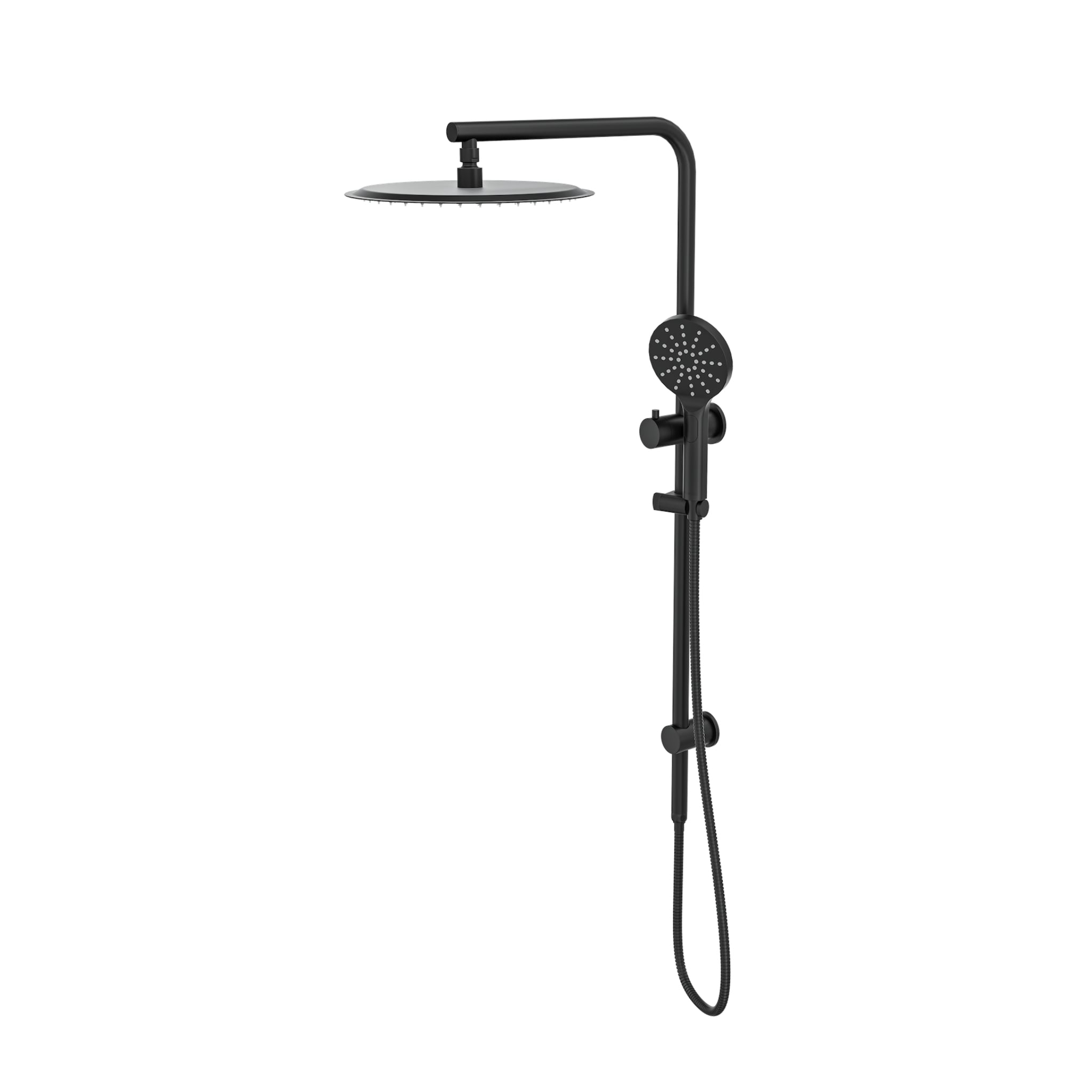 LINSOL SOULJET TWIN SHOWER 982MM MATTE BLACK
