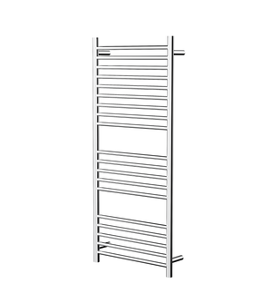 LINSOL ALLEGRA 19-BAR HEATED TOWEL RAIL CHROME 1200MM