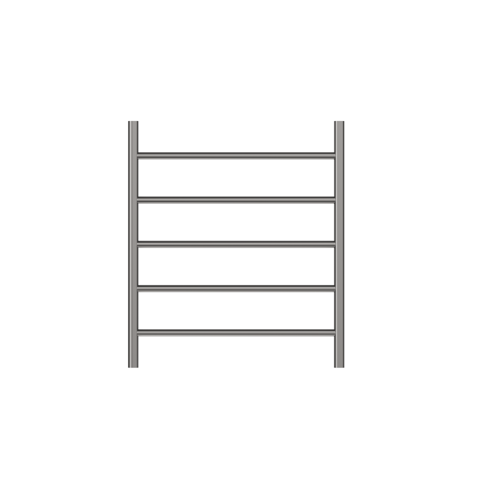 LINSOL AVID 5-BAR HEATED TOWEL RAIL GUN METAL 750MM