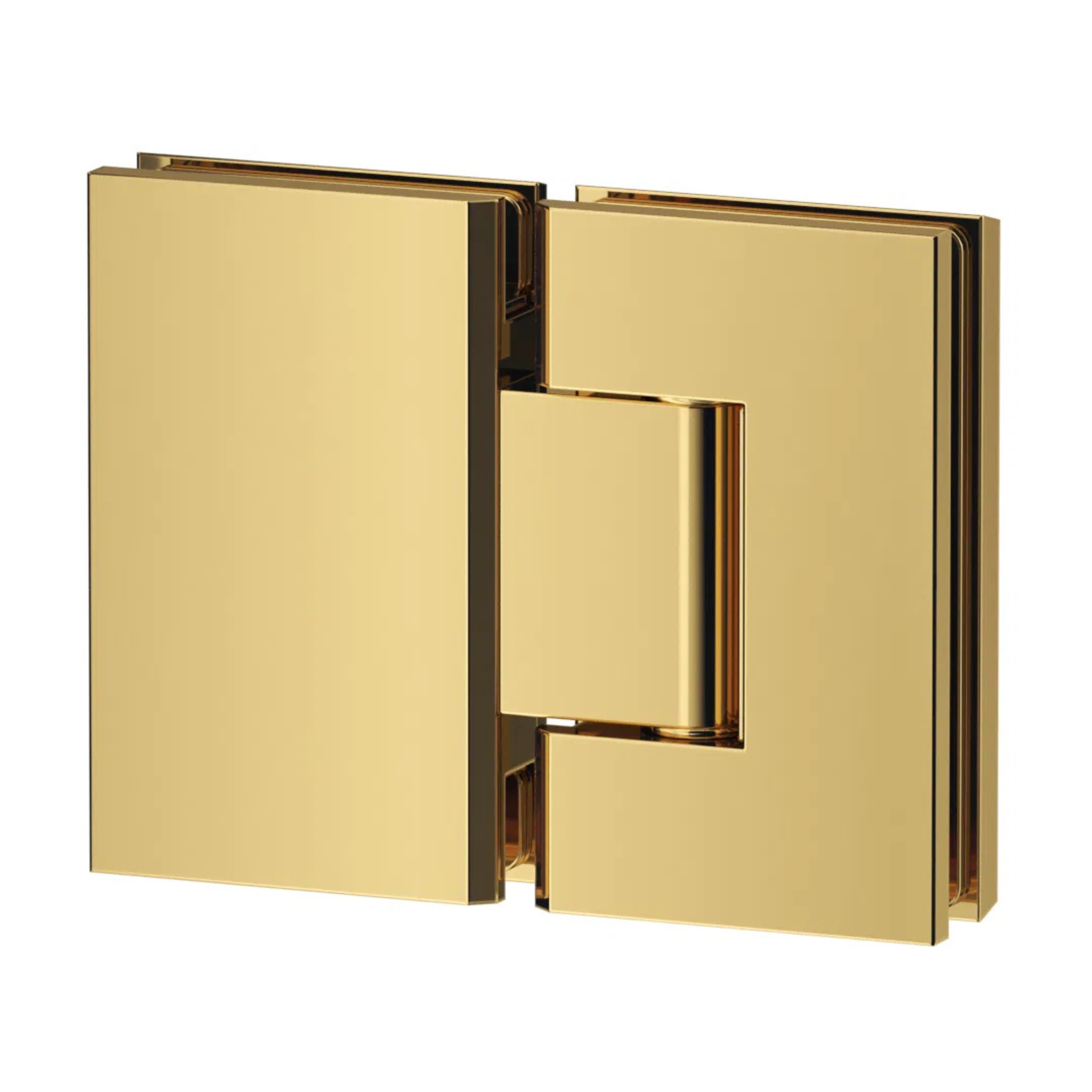 BELLA VISTA GLASS-TO-GLASS SHOWER SCREEN HINGE SHINY GOLD