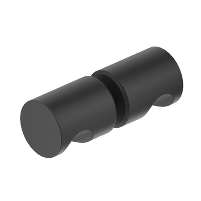 BELLA VISTA ROUND SHOWER SCREEN HANDLE BLACK