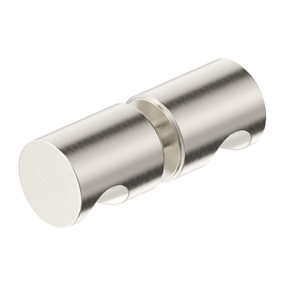 BELLA VISTA ROUND SHOWER SCREEN HANDLE BRUSHED NICKEL