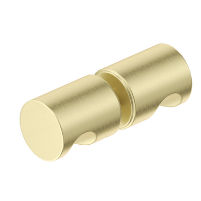 BELLA VISTA ROUND SHOWER SCREEN HANDLE FRENCH GOLD