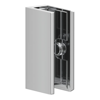 BELLA VISTA FRAMELESS SHOWER SCREEN WALL BRACKET CHROME