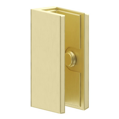 BELLA VISTA FRAMELESS SHOWER SCREEN WALL BRACKET FRENCH GOLD