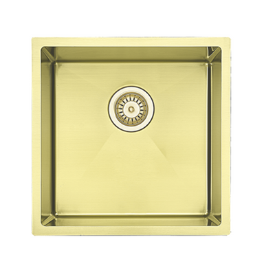 BELLA VISTA LUMINARE SINGLE BOWL KITCHEN SINK STAINLESS STEEL 440MM