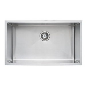 BELLA VISTA LUMINARE SINGLE BOWL KITCHEN SINK STAINLESS STEEL 760MM