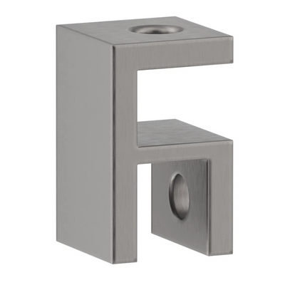 BELLA VISTA SHOWER SCREEN TOP PLATE BRACKET GUNMETAL