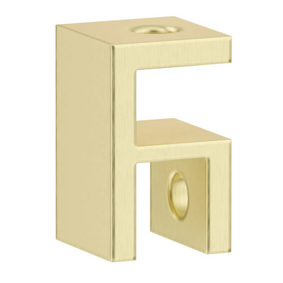 BELLA VISTA SHOWER SCREEN TOP PLATE BRACKET FRENCH GOLD