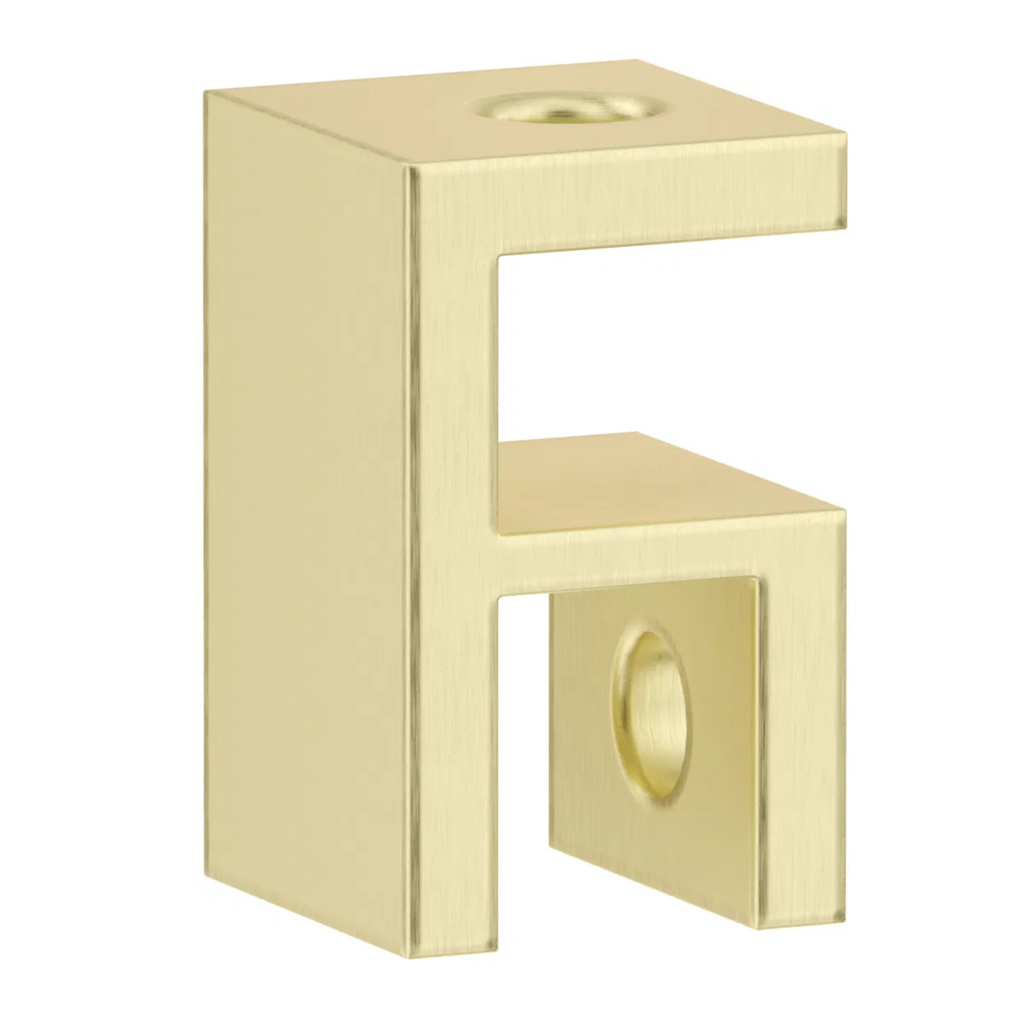 BELLA VISTA SHOWER SCREEN TOP PLATE BRACKET FRENCH GOLD