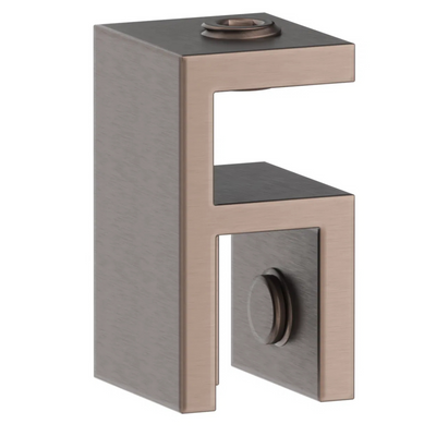 BELLA VISTA SHOWER SCREEN TOP PLATE BRACKET DUSK BRONZE