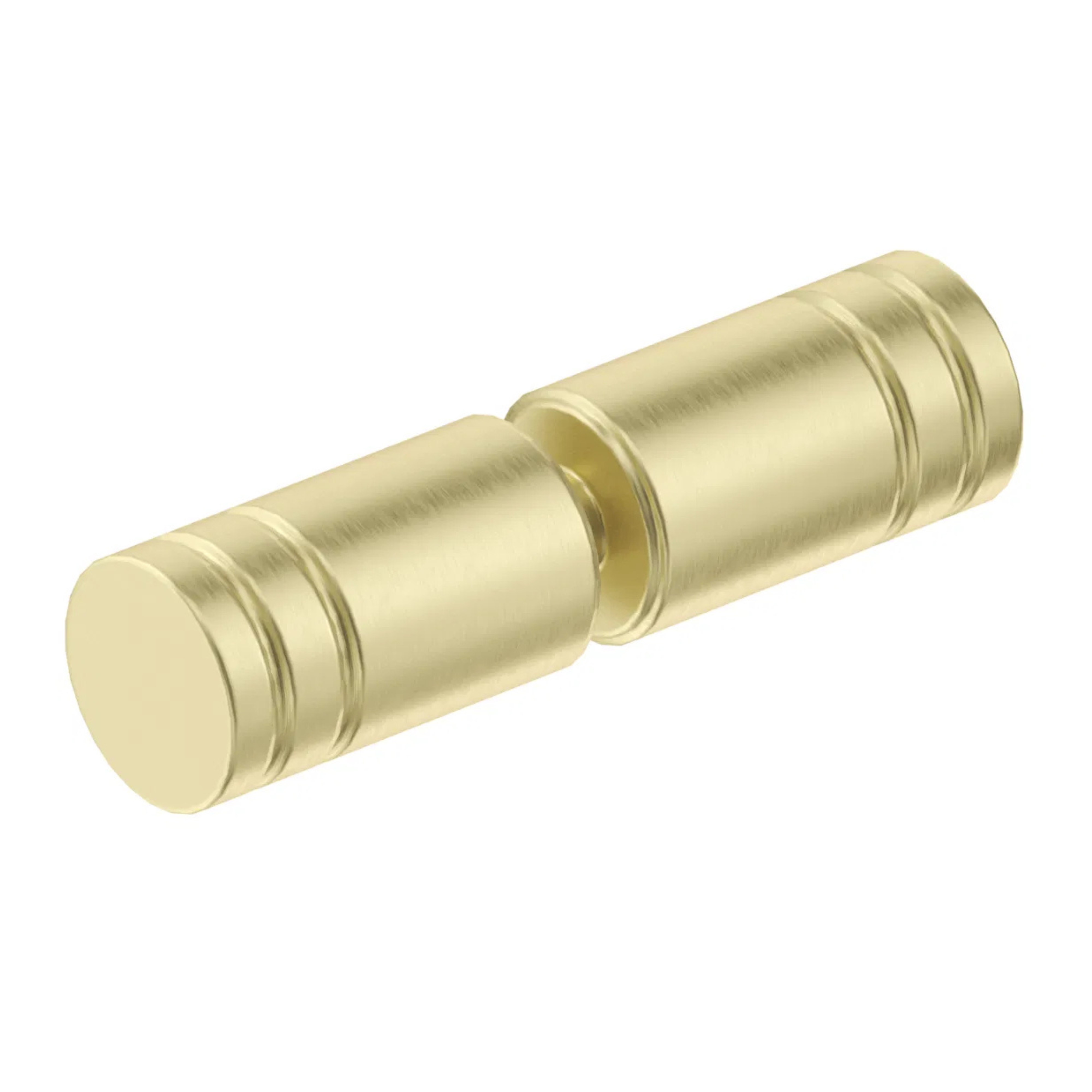 BELLA VISTA ROUND SLOTTED SHOWER SCREEN HANDLE FRENCH GOLD