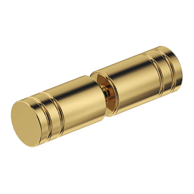 BELLA VISTA ROUND SLOTTED SHOWER SCREEN HANDLE SHINY GOLD