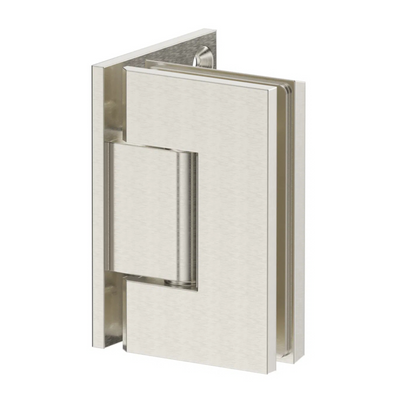 BELLA VISTA GLASS-TO-WALL SHOWER SCREEN HINGE BRUSHED NICKEL