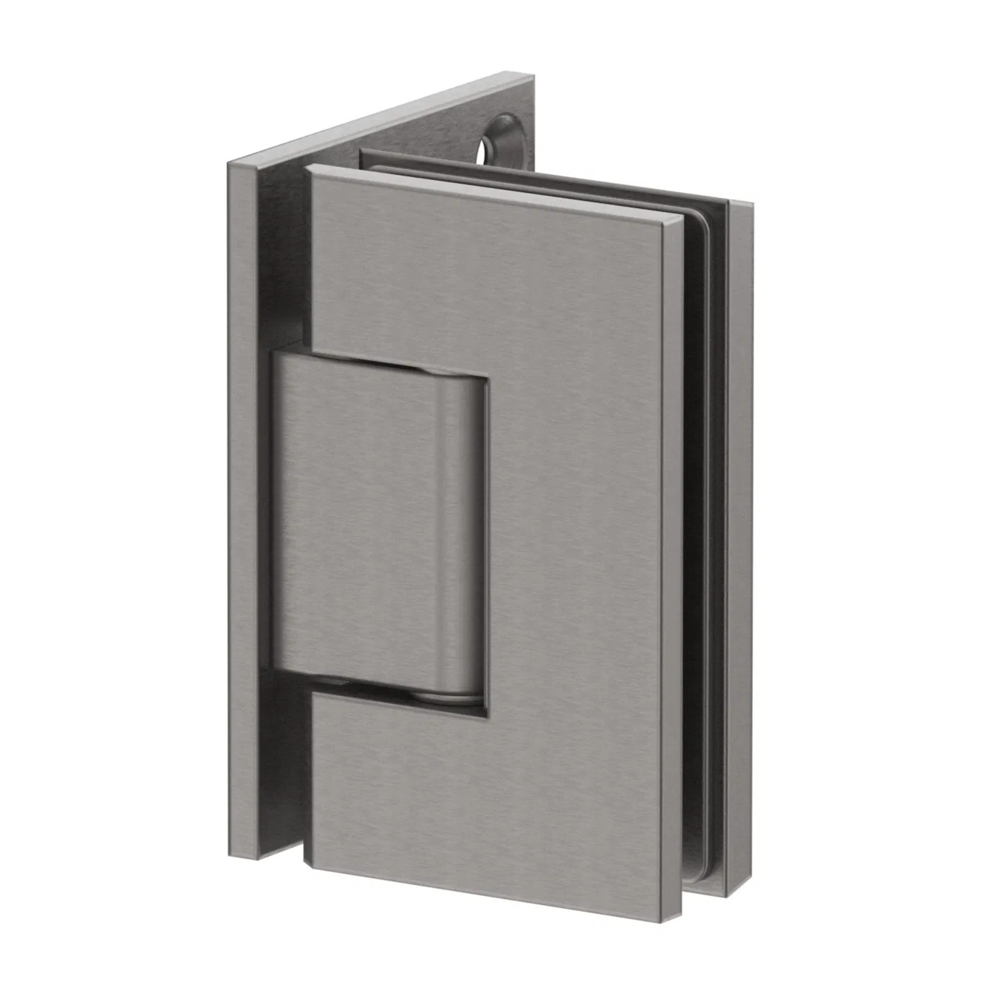 BELLA VISTA GLASS-TO-WALL SHOWER SCREEN HINGE GUNMETAL