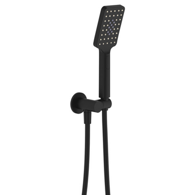 FIENZA TONO ROUND PLATE HAND SHOWER MATTE BLACK