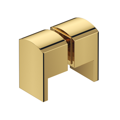 BELLA VISTA SHOWER SCREEN HANDLE WITH SQUARE LEVER SHINY GOLD