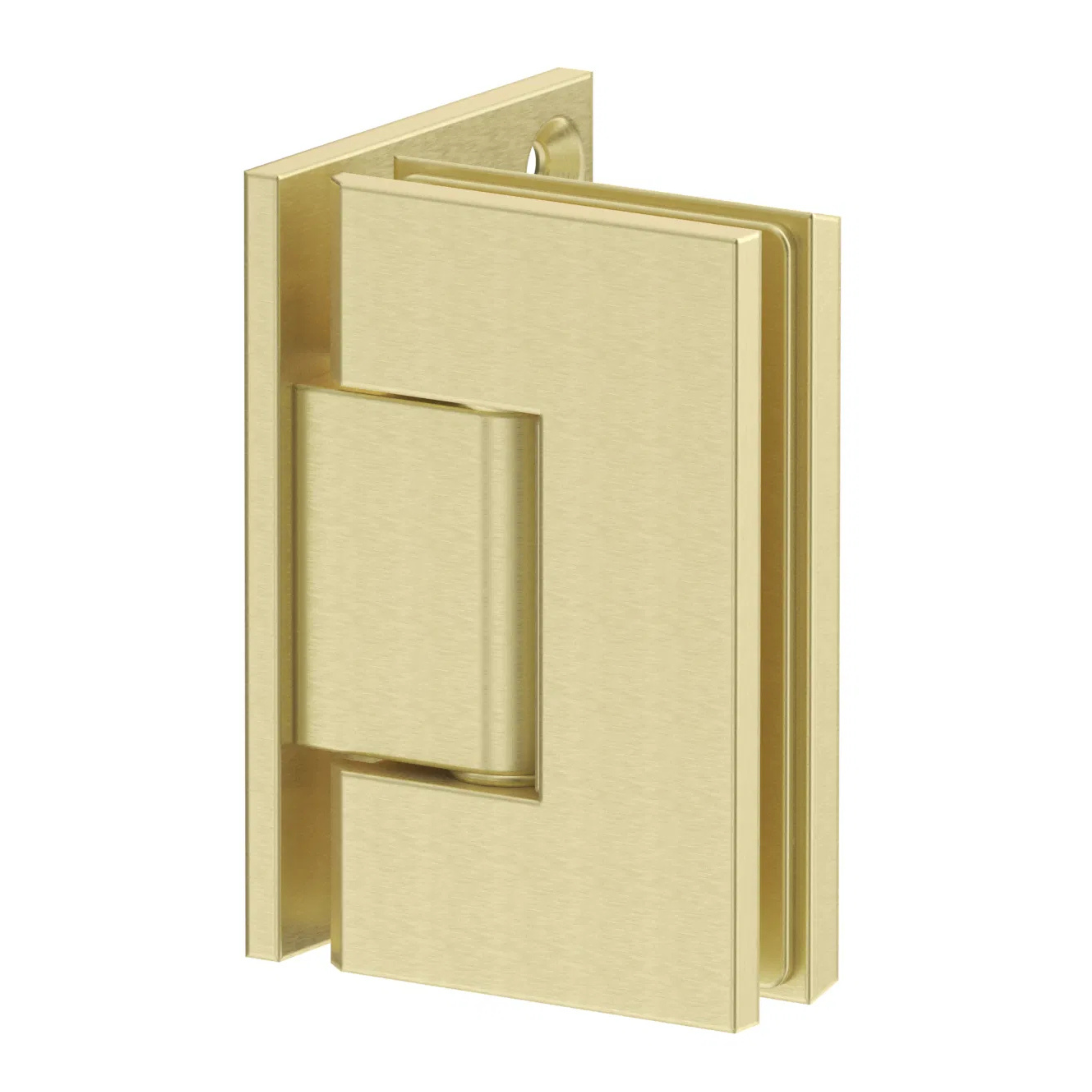 BELLA VISTA GLASS-TO-WALL SHOWER SCREEN HINGE FRENCH GOLD