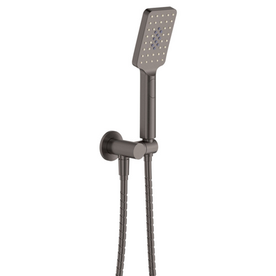 FIENZA TONO ROUND PLATE HAND SHOWER GUN METAL