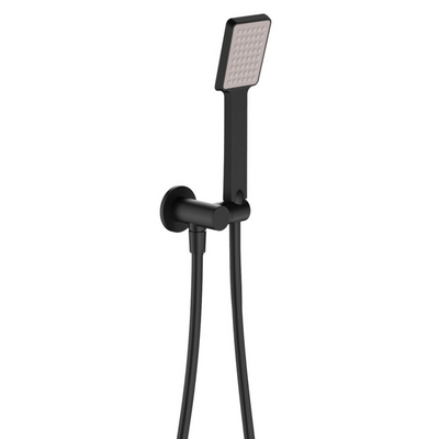 FIENZA KOKO ROUND PLATE HAND SHOWER MATTE BLACK