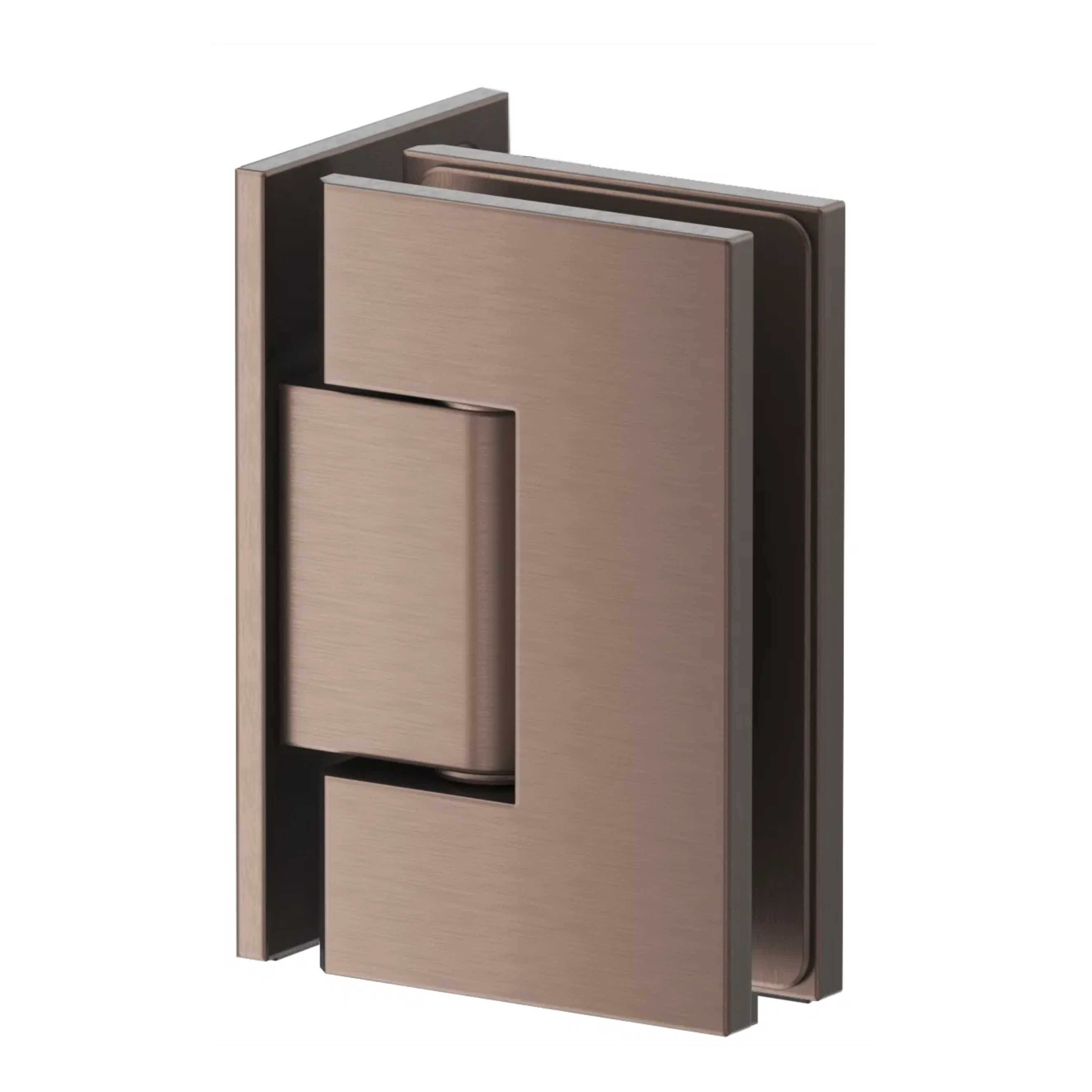 BELLA VISTA GLASS-TO-WALL SHOWER SCREEN HINGE DUSK BRONZE