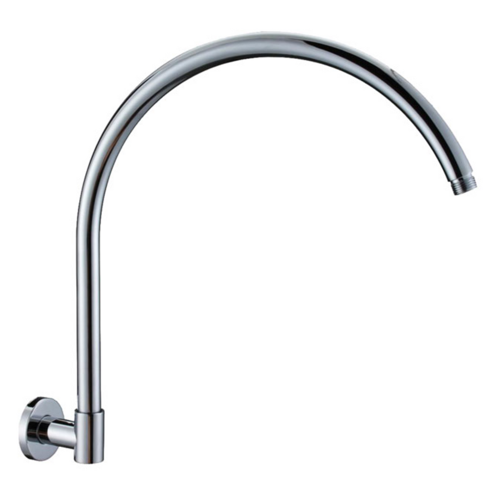 FIENZA ROUND SWIVEL GOOSENECK SHOWER ARM 400MM CHROME