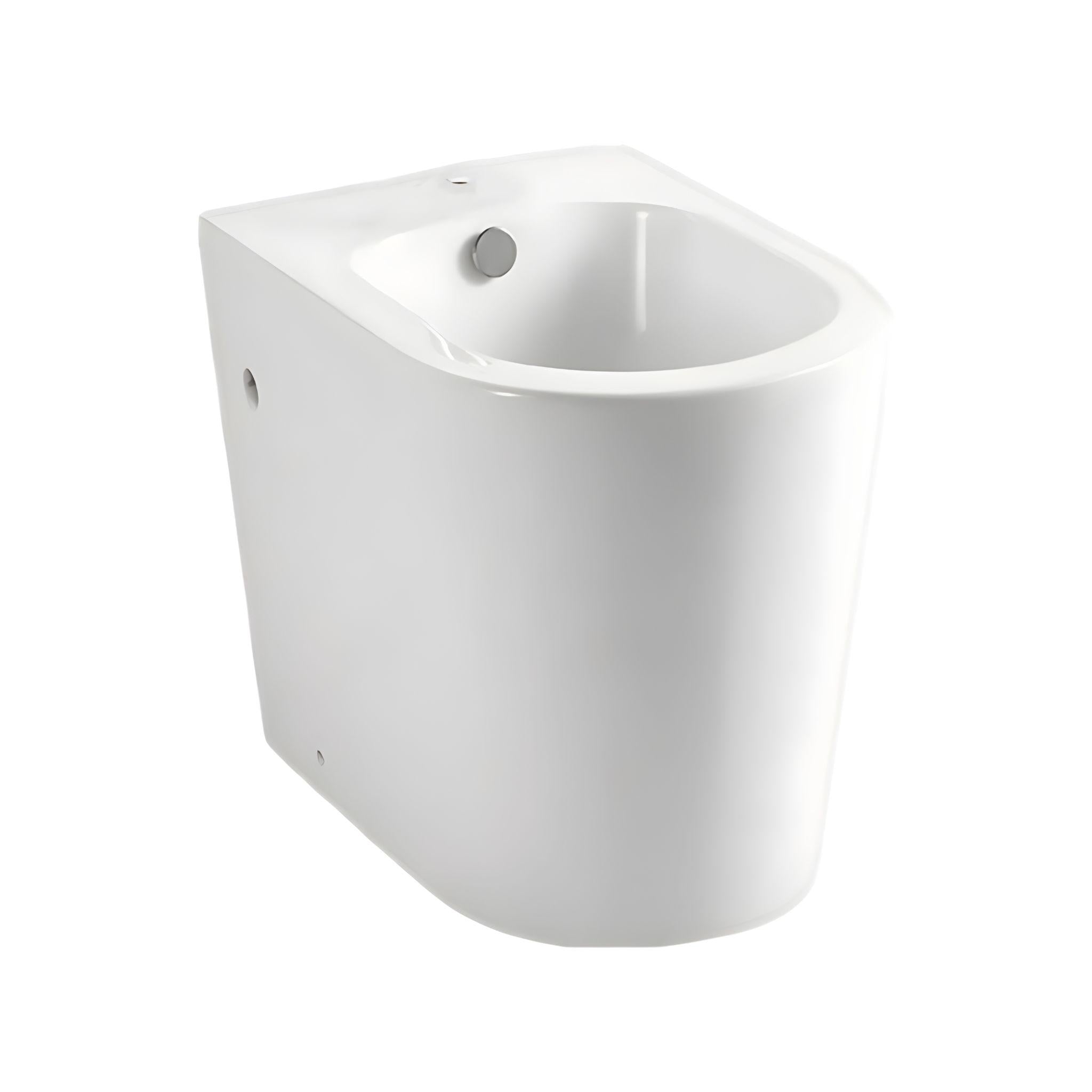 POSEIDON AVERY BACK-TO-WALL BIDET PAN GLOSS WHITE