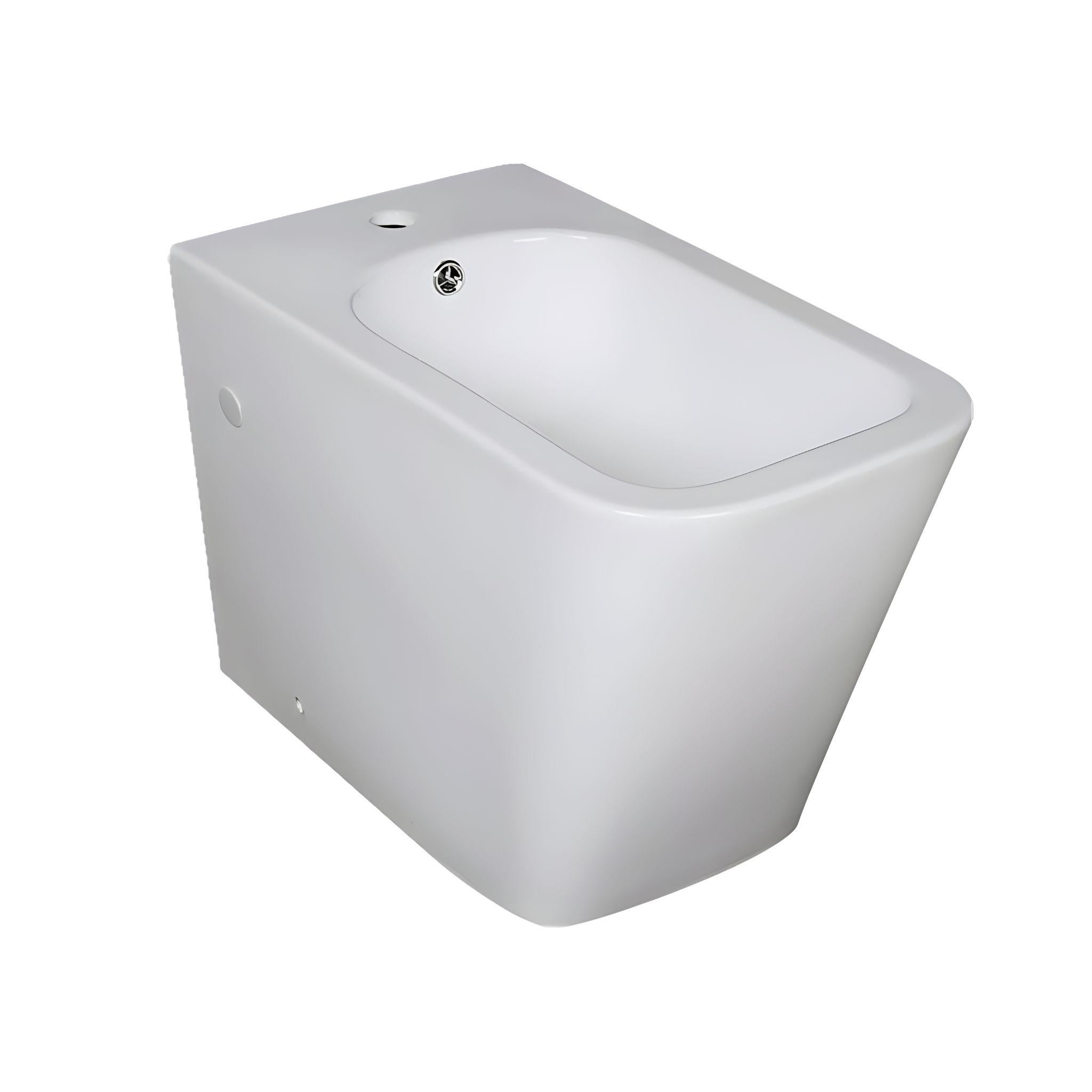 POSEIDON QUBIST BACK-TO-WALL BIDET PAN GLOSS WHITE