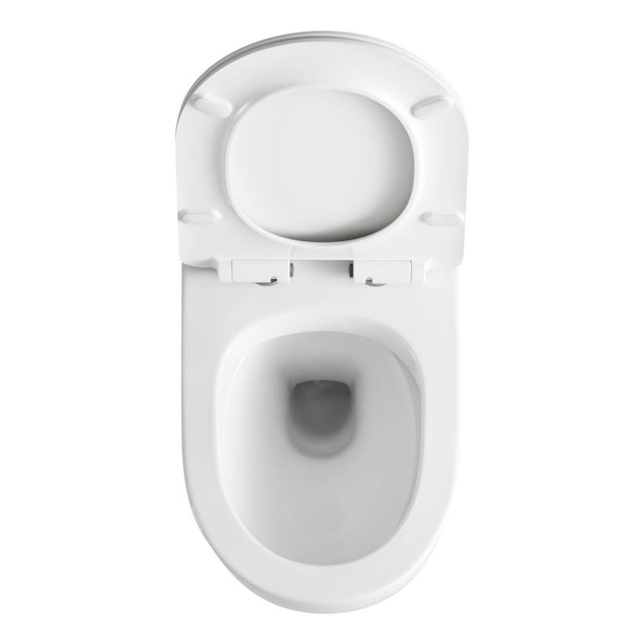 POSEIDON VEDA RIMLESS WALL HUNG TOILET PAN GLOSS WHITE