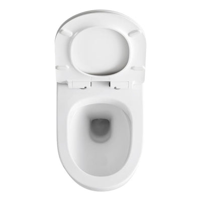 POSEIDON VEDA RIMLESS WALL HUNG TOILET PAN GLOSS WHITE