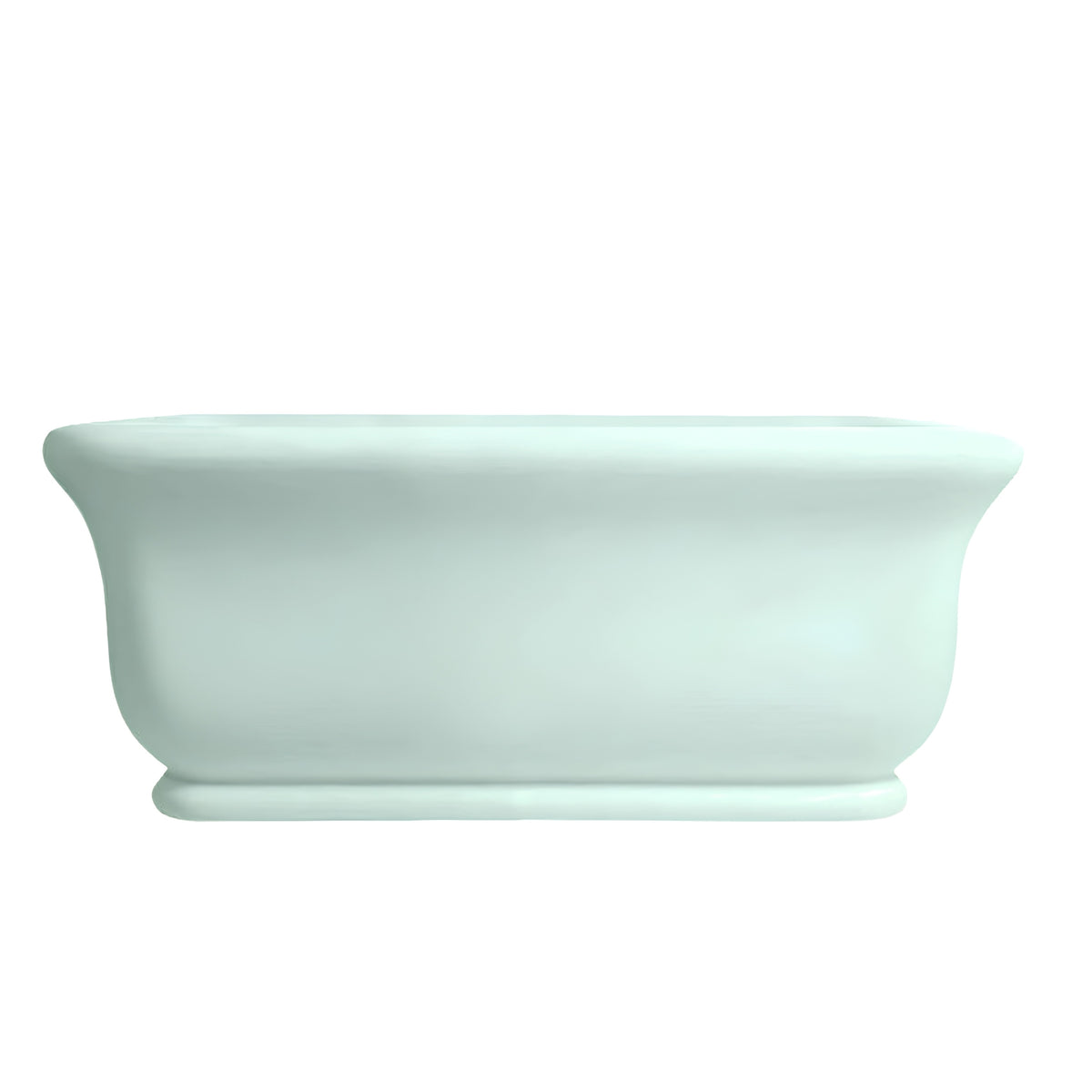 TURNER HASTINGS KIRKHAM TITANCAST FREESTANDING NON OVERFLOW BATHTUB FROSTY MINT (AVAILABLE IN 1600MM AND 1800MM)