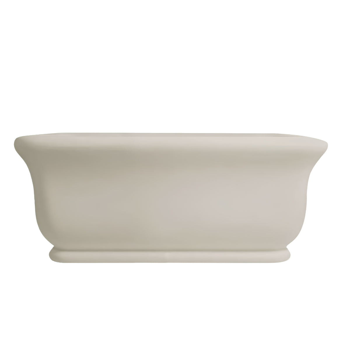 TURNER HASTINGS KIRKHAM TITANCAST FREESTANDING NON OVERFLOW BATHTUB NATURAL LINEN (AVAILABLE IN 1600MM AND 1800MM)