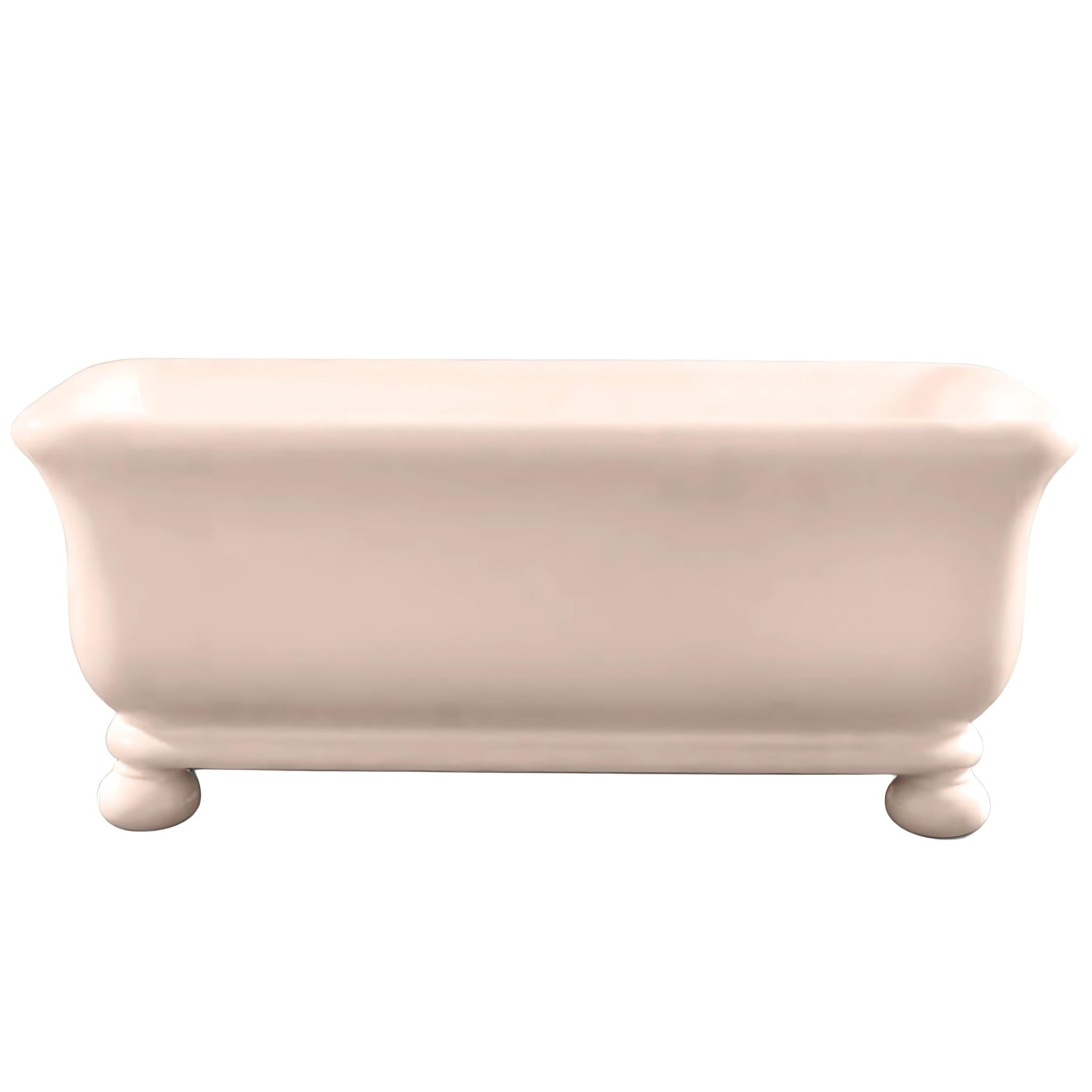 TURNER HASTINGS KIRKHAM TITANCAST SOLID SURFACE FREESTANDING BATHTUB WITH BALL FEET SPECIAL FINISH (AVAILABLE IN 1600MM & 1800MM)